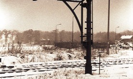 "Zabytkowy żuraw wodny", Mysłakowice, 15.11.1985. Fot. M. Moczulski. Numer inwentarzowy:...